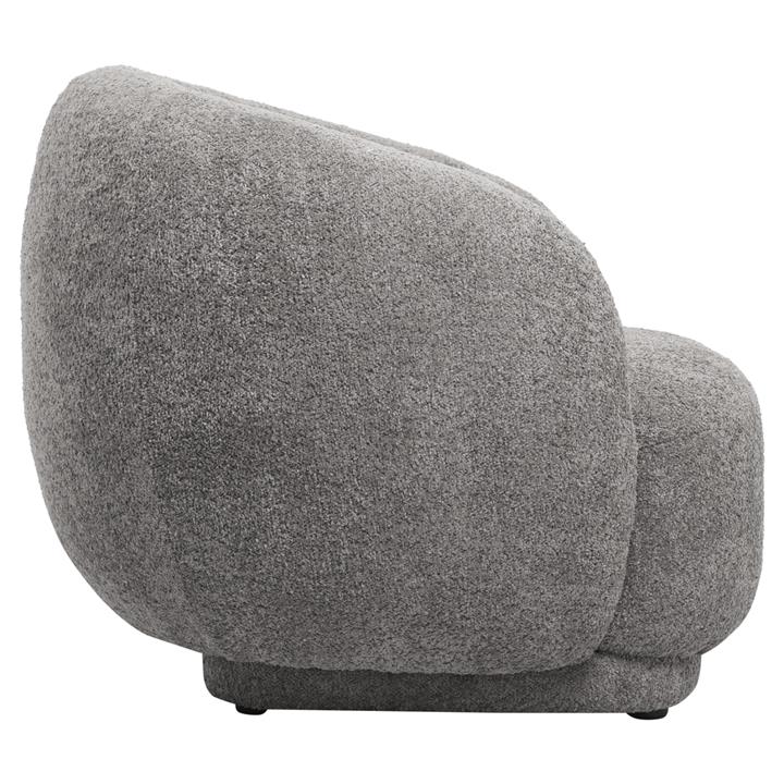 ARMCHAIR KARPEN HM9600.01 GREY BOUCLE FABRIC 93x87x78H cm.