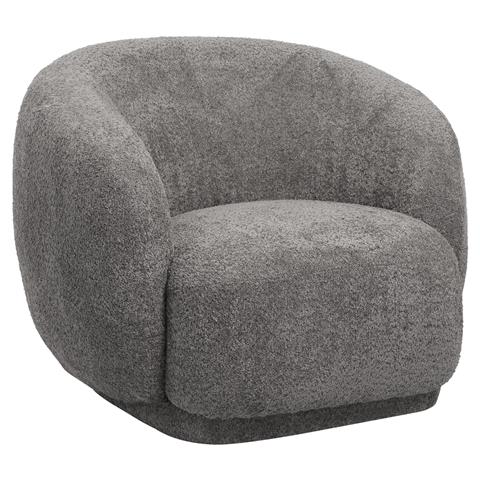 ARMCHAIR KARPEN HM9600.01 GREY BOUCLE FABRIC 93x87x78H cm.