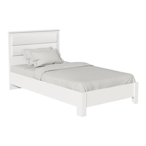 Bed Olympus pakoworld in white colour 100x200