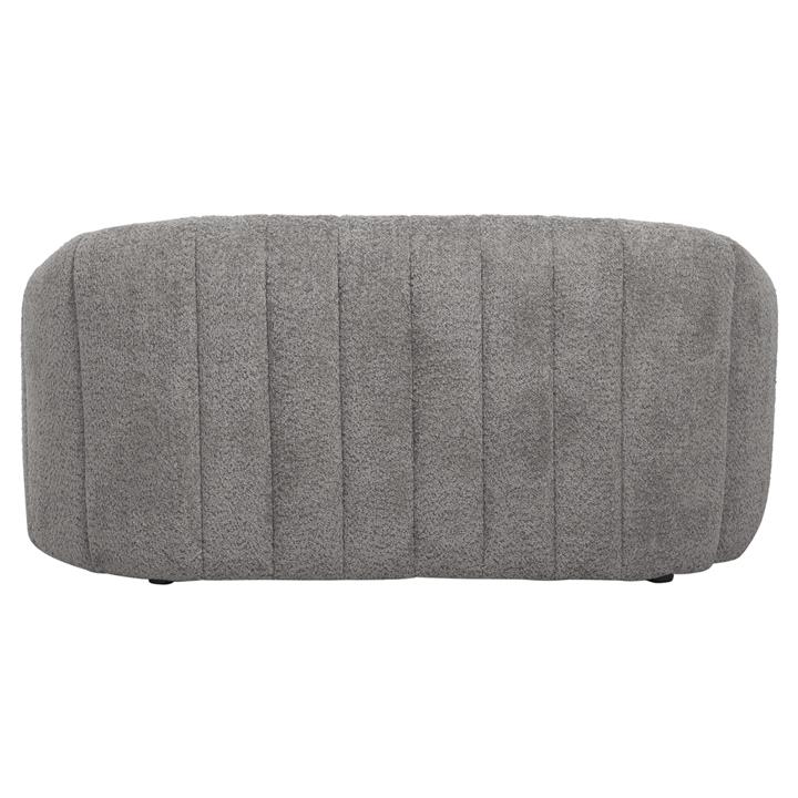 SOFA 2-SEATER MOBY HM9595.01 GREY BOUCLE FABRIC 148x83x66Hcm.