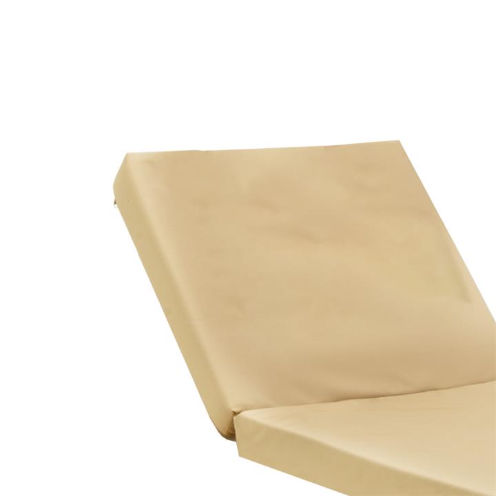 Lounger sunbed Sadie pakoworld fabric beige 65x185x7cm