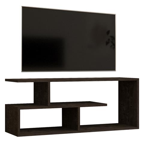 TV Stand Waldo pakoworld black-dark grey melamine 100x29.5x40cm