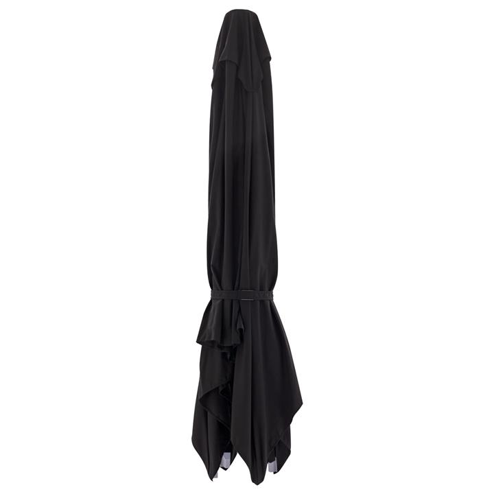 REPLACEMENT SHADE FOR UMBRELLA HM6026.03-BLACK POLYESTER- 3X3m