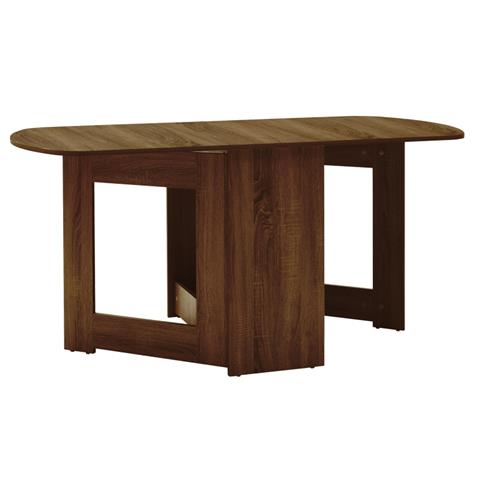 Dining table Nadine pakoworld polymorphic-extendable wenge 160x80x76.5cm