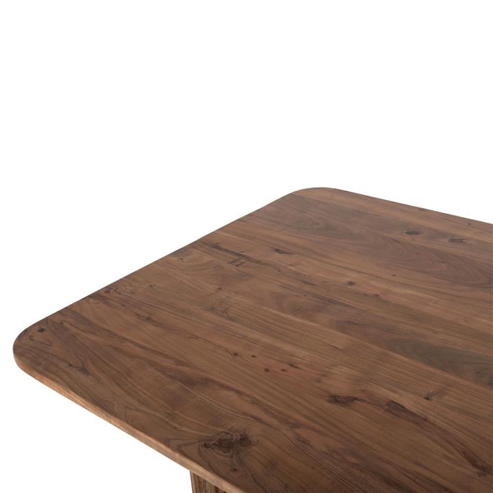 DINING TABLE GROOT HM9683 SOLID ACACIA WOOD IN NATURAL 200x100x77Hcm.