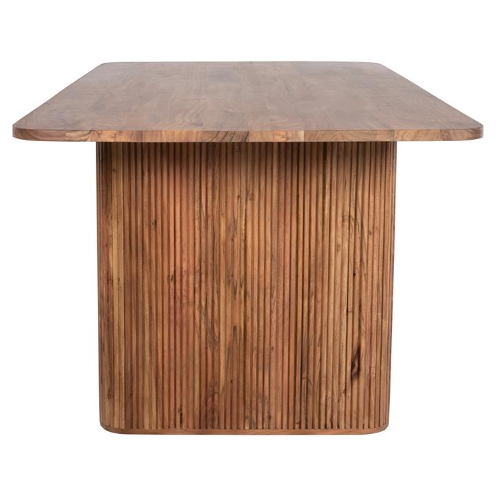 DINING TABLE GROOT HM9683 SOLID ACACIA WOOD IN NATURAL 200x100x77Hcm.
