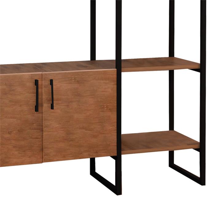 Entrance furniture Thoj pakoworld oak melamine 120x34x180cm
