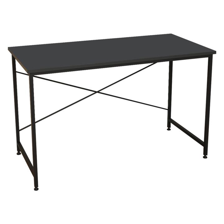 Office desk Karvem pakoworld anthracite melamine 120x60x73cm