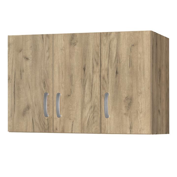 Cabinet Zelia pakoworld 3 doors natural mo 90x42x60cm