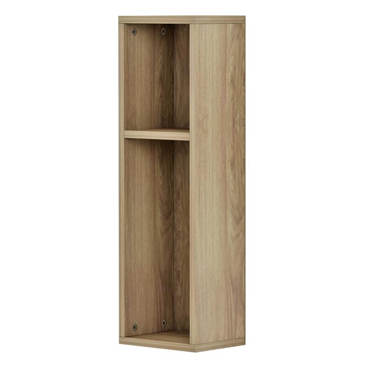 WALL BEDSIDE STAND BONEN HM9070.11 MELAMINE IN NATURAL 20x15x65Hcm.