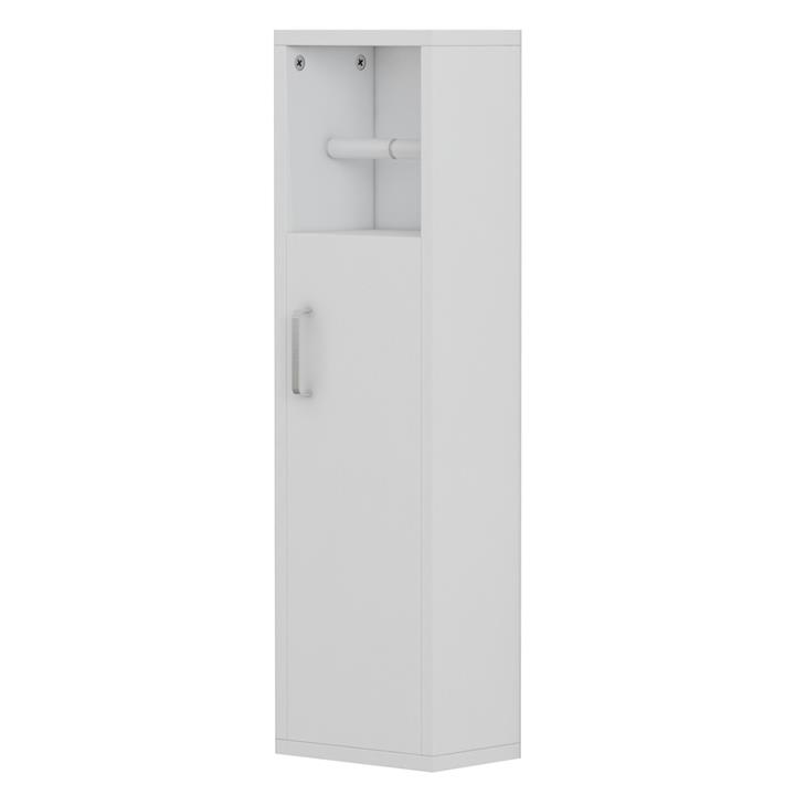 BATHROOM CABINET DAMIEN HM9025.12 MELAMINE IN WHITE COLOR 20x13x70Hcm.