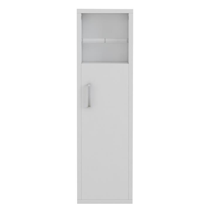 BATHROOM CABINET DAMIEN HM9025.12 MELAMINE IN WHITE COLOR 20x13x70Hcm.