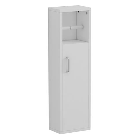 BATHROOM CABINET DAMIEN HM9025.12 MELAMINE IN WHITE COLOR 20x13x70Hcm.