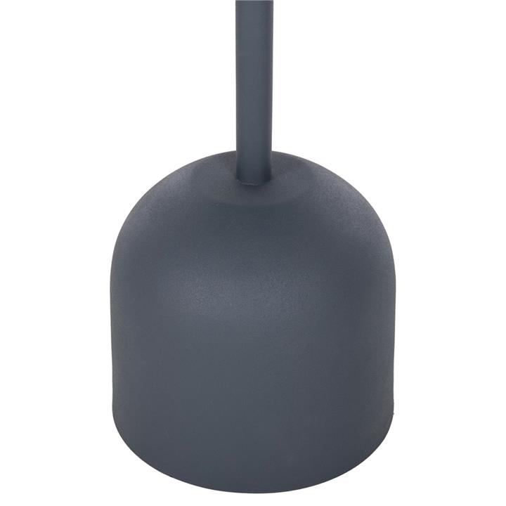 ΤΡΑΠΕΖΙ ΒΟΗΘΗΤΙΚΟ ΣΤΡΟΓΓΥΛΟ DELBEL HM4261.05 ΜΕΤΑΛΛΟ ΜΠΛΕ ΣΚΟΥΡΟ Φ39,5x53,5Υ εκ.