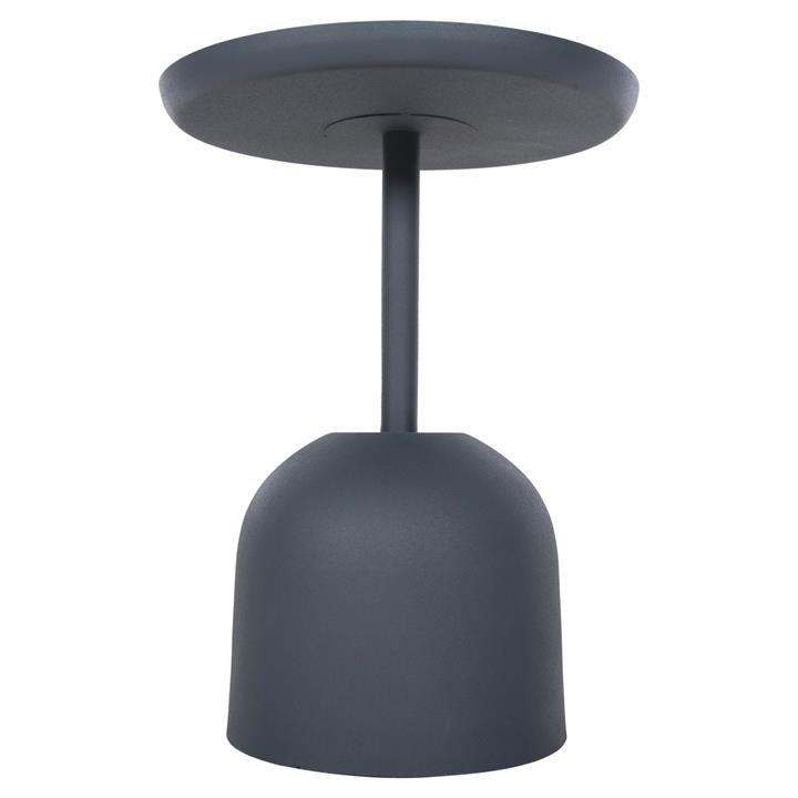 ΤΡΑΠΕΖΙ ΒΟΗΘΗΤΙΚΟ ΣΤΡΟΓΓΥΛΟ DELBEL HM4261.05 ΜΕΤΑΛΛΟ ΜΠΛΕ ΣΚΟΥΡΟ Φ39,5x53,5Υ εκ.