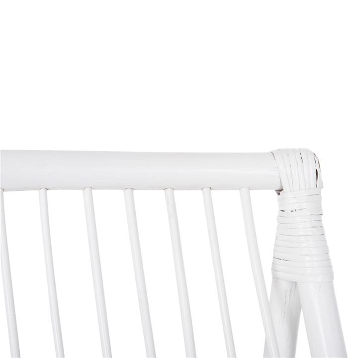 ARMCHAIR GRINN HM9815.03 RATTAN RODS IN WHITE COLOR 56.5x73.5x79.5H cm.