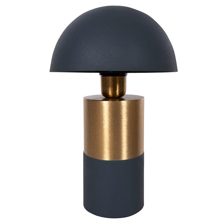 TABLE LAMP PUNE HM4245.05 METAL IN ANTHRACITE BLUE-GOLD Φ20,5x32,5Hcm.