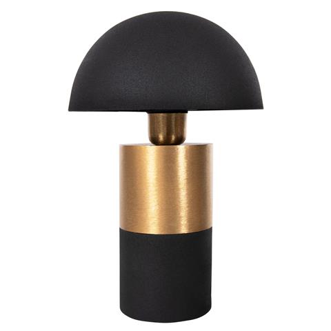 TABLE LAMP PUNE HM4245.04 METAL IN BLACK-GOLD Φ20,5x32,5Hcm.