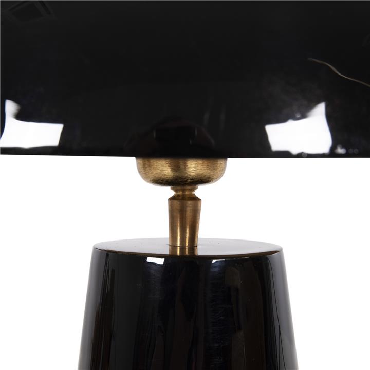 TABLE LAMP SMUSH HM4258.04 METAL IN BLACK-ROTATING CAP Φ32,5x69Hcm.