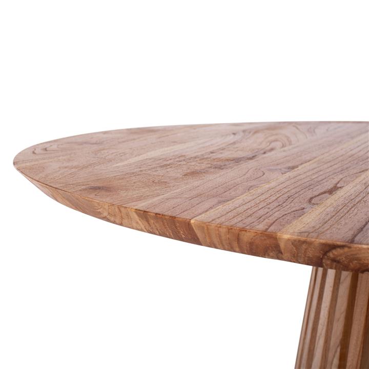 DINING TABLE HM9388.01 SOLID MINDI NATURAL ROUND D120Χ78H cm