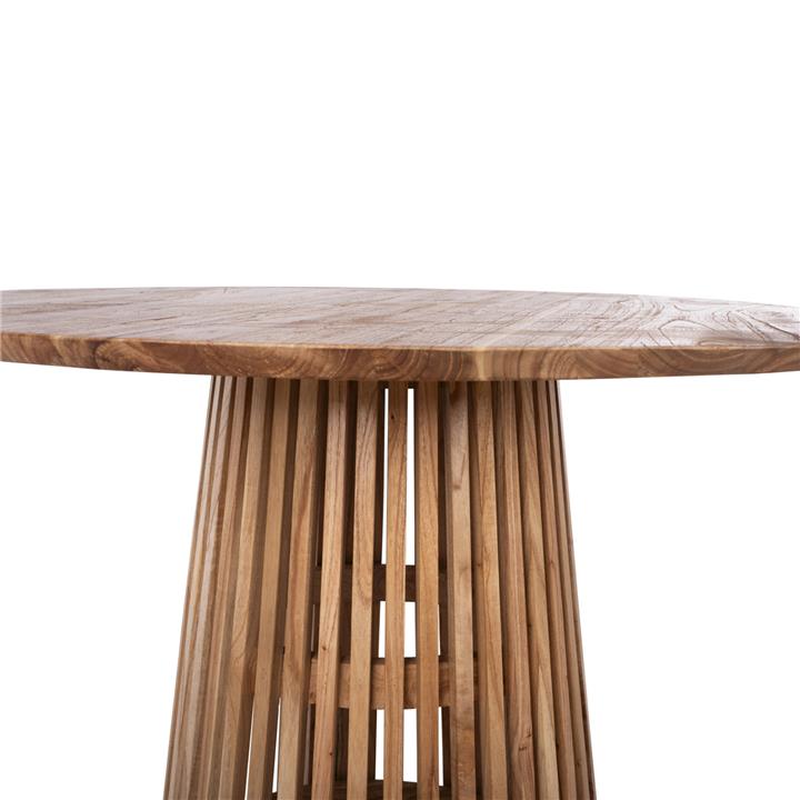DINING TABLE HM9388.01 SOLID MINDI NATURAL ROUND D120Χ78H cm