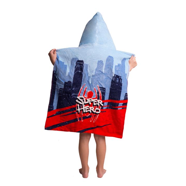 Παιδικό πόντσο Microfiber Spiderman