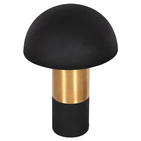 TABLE LAMP PUNE HM4252.04 METAL IN BLACK-GOLD Φ31x44Hcm.