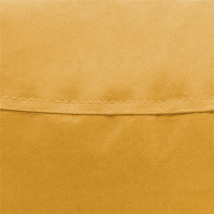 Bean bag armchair Norm pakoworld fabric 100% waterproof dark yellow