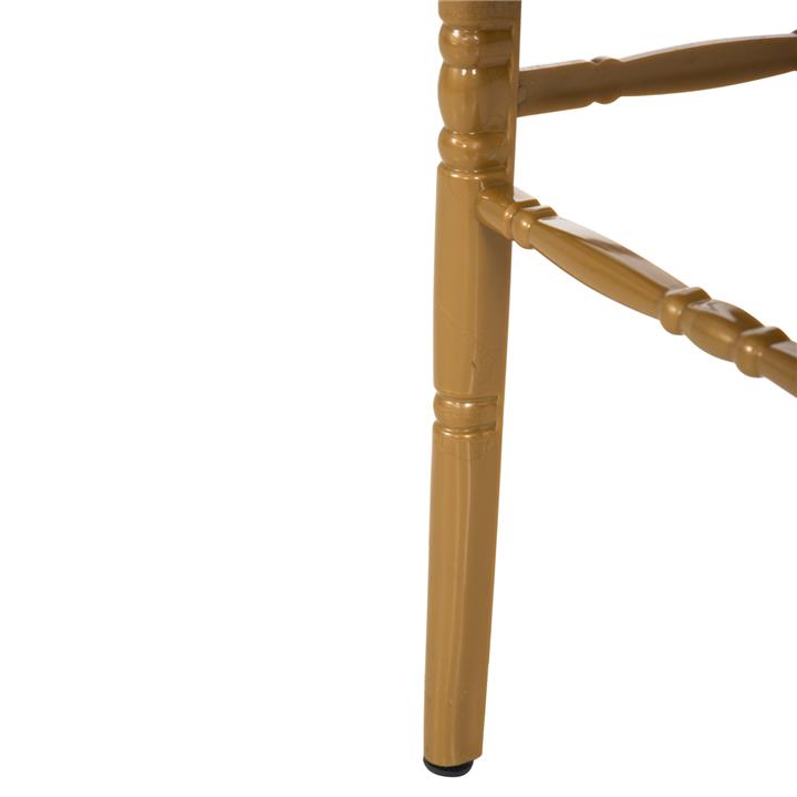 POLYPROPYLENE CATERING CHAIR TIFFANY NEW HM8058.05 GOLD 41.2x49.7x89Hcm.