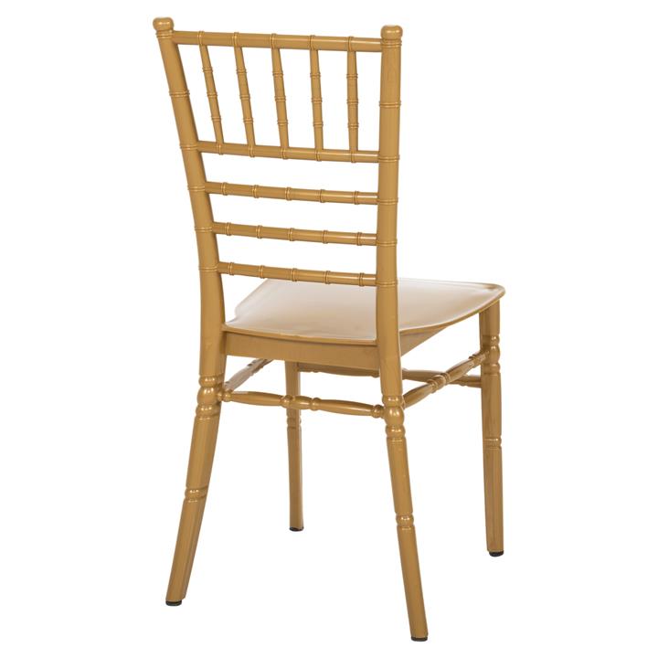 POLYPROPYLENE CATERING CHAIR TIFFANY NEW HM8058.05 GOLD 41.2x49.7x89Hcm.