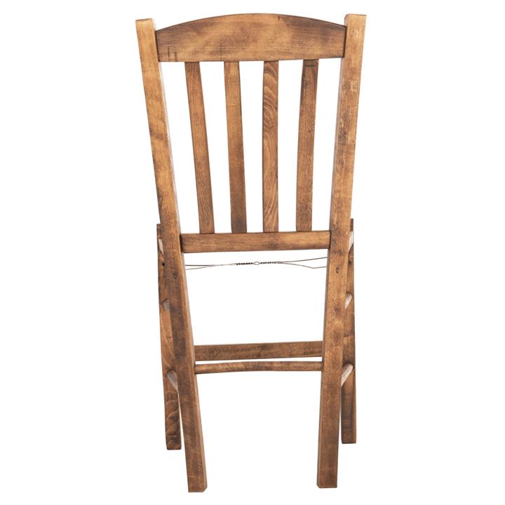 CHAIR MONTE HM5588.01 BEECH WOOD IMPREGNATED IN WALNUT COLOR 40x41x87Hcm.FRAME ONLY