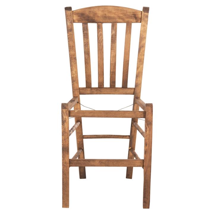 CHAIR MONTE HM5588.01 BEECH WOOD IMPREGNATED IN WALNUT COLOR 40x41x87Hcm.FRAME ONLY