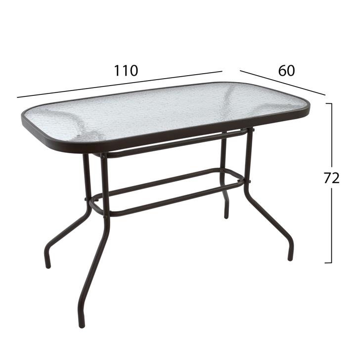 Set Dining Table 5pieces with 4 Chairs & Table HM5189.01