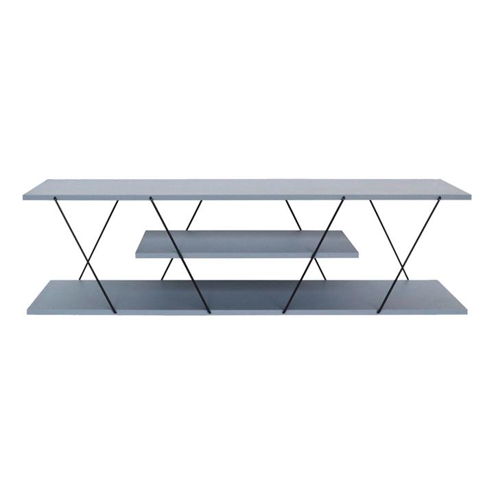 Coffee table Tars pakoworld grey-black 120z30x33cm