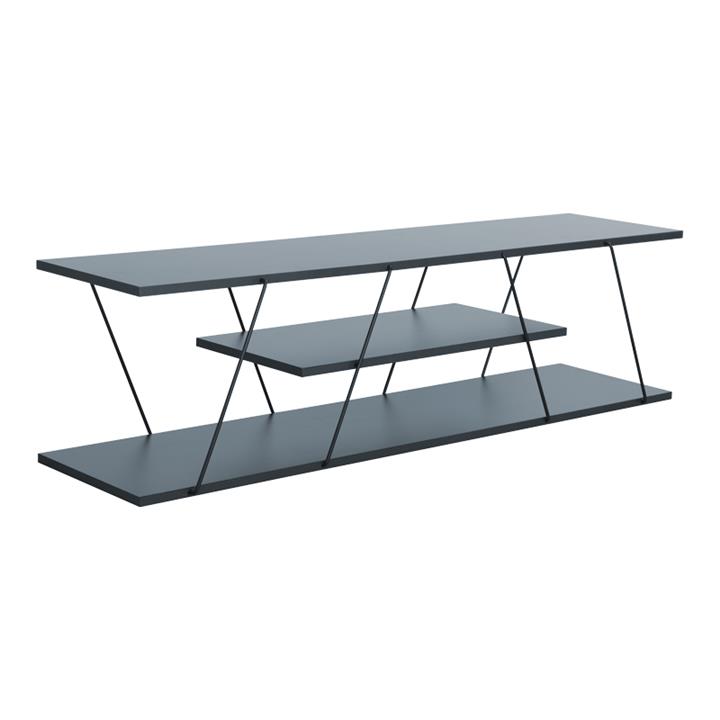 Coffee table Tars pakoworld grey-black 120z30x33cm