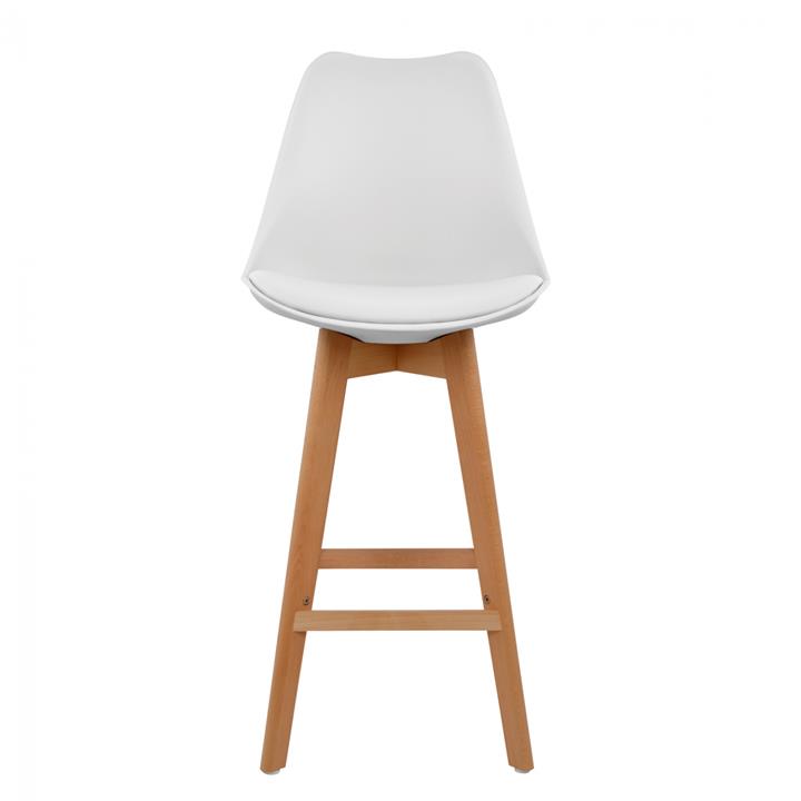 Bar Stool Vegas HM8000.11 White 48x58x105 cm