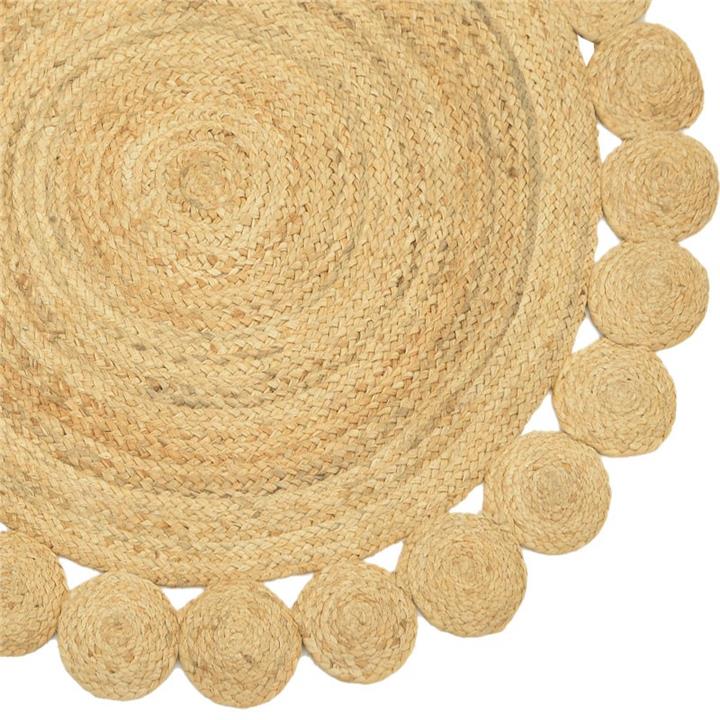 Carpet Voni Inart natural jute 120x120x1cm