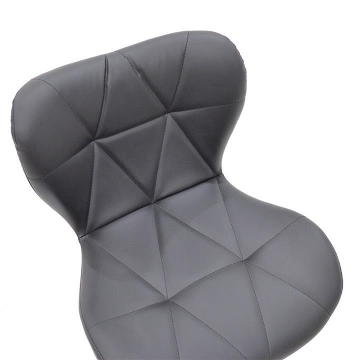 Bar stool Coozy pakoworld folding chrome metal with PVC in black
