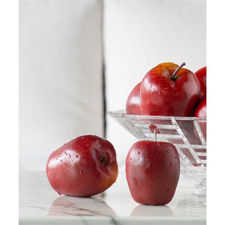 Artekko Apples Διακοσμητικά Τεχνητά Κόκκινα Μήλα (20.3x20.3x12.7)cm Σετ/6