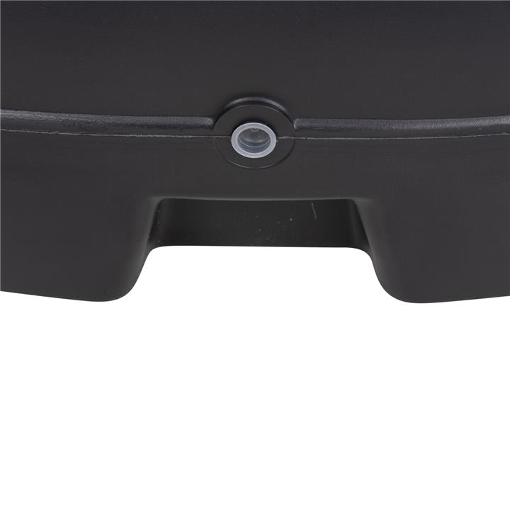 PLASTIC UMBRELLA BASE WITH WHEEL SOLBAS HM6113.02 ANTHRACITE COLOR-FOR POLE 33/50mm 46,5x23,5Hcm.