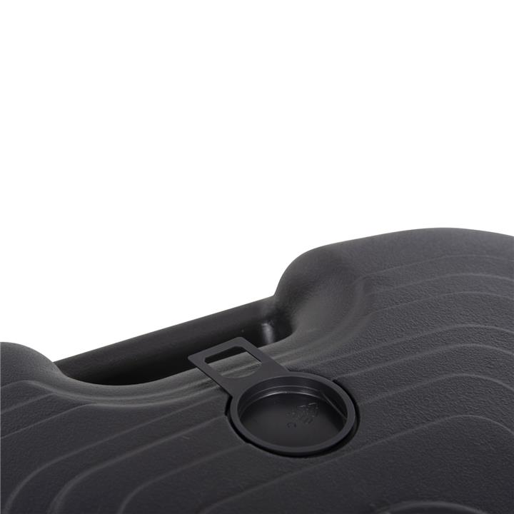 PLASTIC UMBRELLA BASE WITH HANDLE SOLBAS HM6112.02 ANTHRACITE COLOR-FOR POLE 20/38mm 45x11Hcm.
