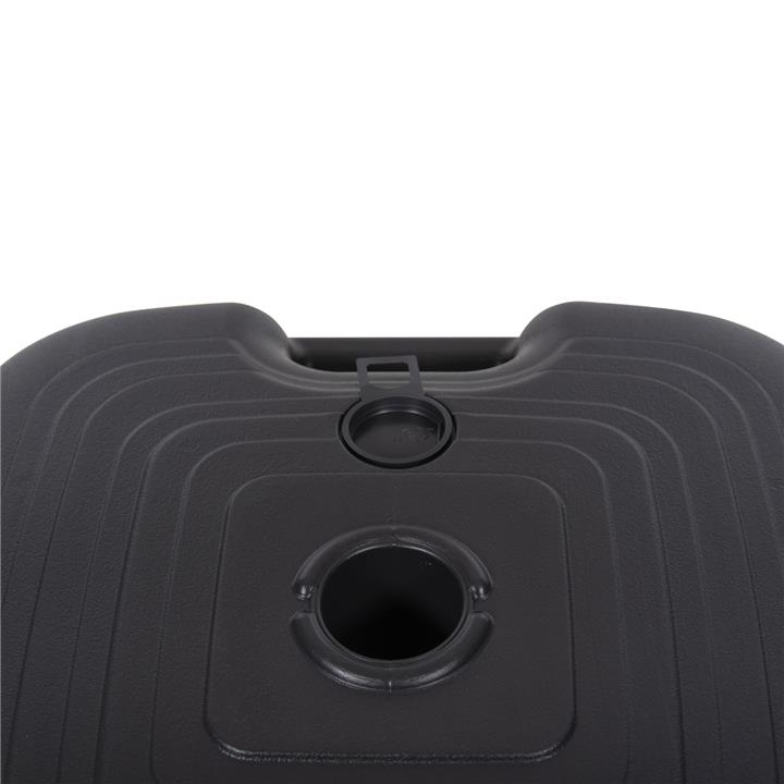 PLASTIC UMBRELLA BASE WITH HANDLE SOLBAS HM6112.02 ANTHRACITE COLOR-FOR POLE 20/38mm 45x11Hcm.