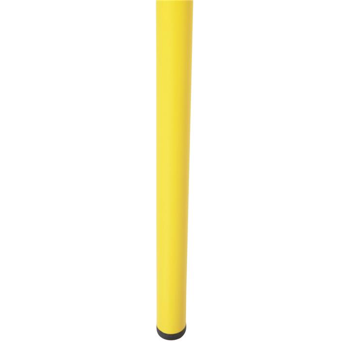 ALUMINUM ARMCHAIR RACHEL HM6088.06 YELLOW 63x58x85Hcm.