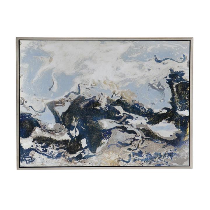 Artekko Glitter Πίνακας Καμβάς με Κορνίζα Ξύλο/Καμβάς Πολύχρωμο (120x3.7x90)cm