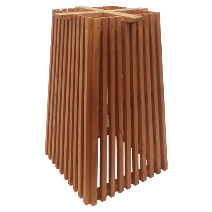 TABLE LEGS-BASE SQUARE FRANTZ HM9460.11 MINDI WOOD IN NATURAL 60x60x75Hcm.