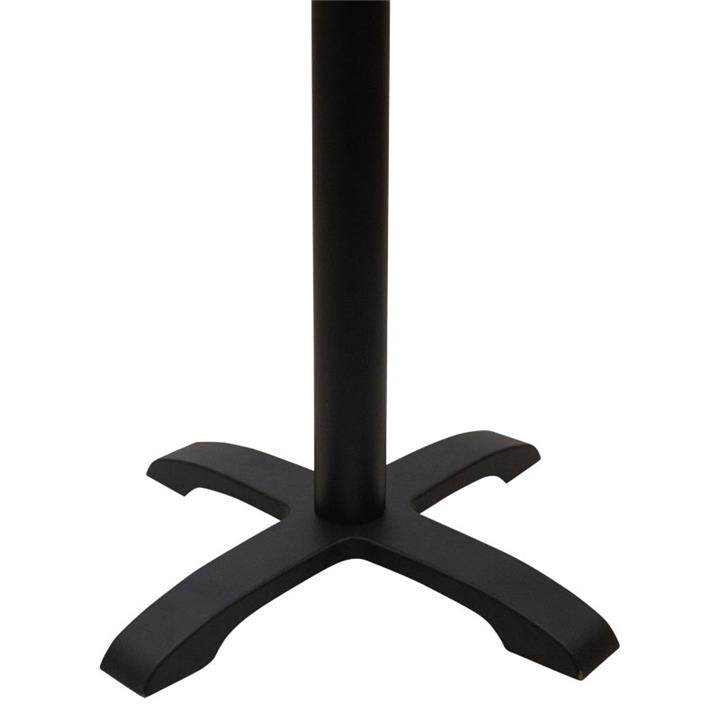 Table base Ntona pakoworld metal black 62x62x108cm