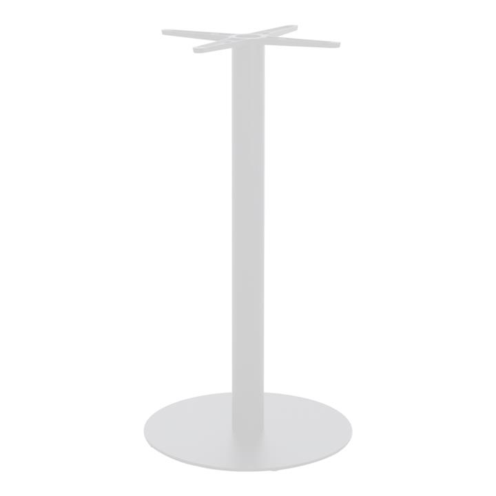 Table base Closet pakoworld metal white D40x108cm