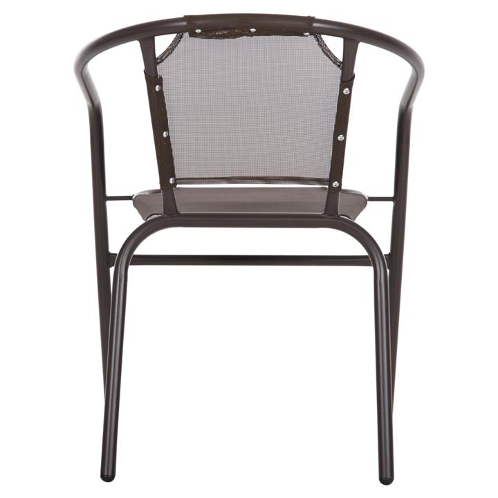 ΠΟΛΥΘΡΟΝΑ ΕΞ.ΧΩΡΟΥ LEDAN HM5977.02 ΜΕΤΑΛΛO & TEXTILENE ΚΑΦΕ 55x58x72Υεκ.