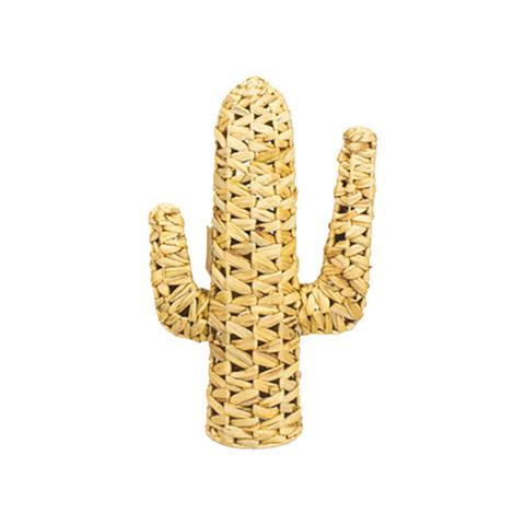 Deco Wanzo Inart natural straw 54x15x31