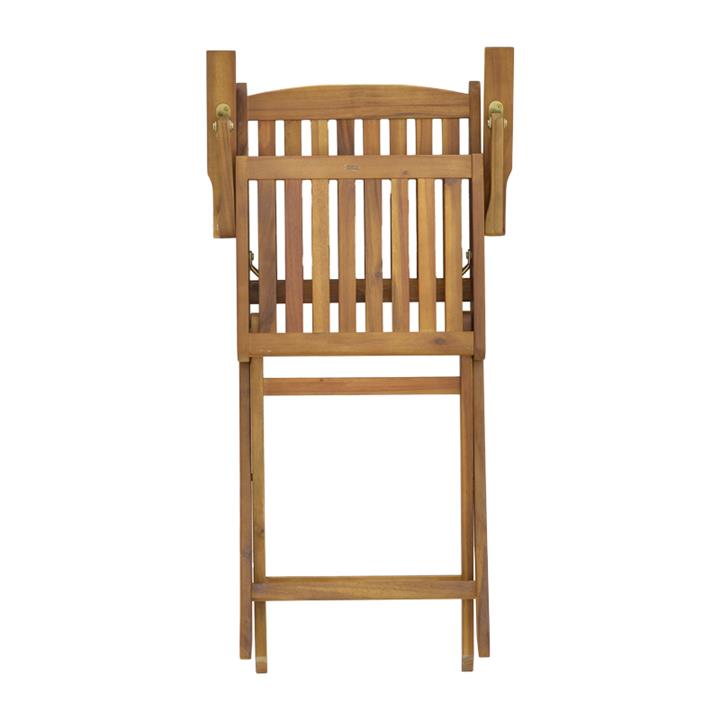 Recofly-Falov pakoworld dining table set of 5 natural solid acacia wood 130x80x72cm